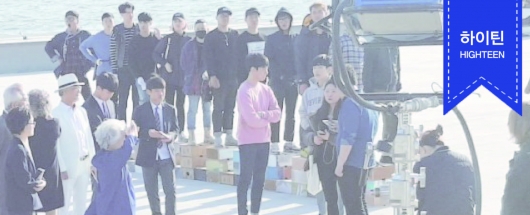 알바천국 광고 촬영스케치