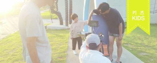 K워터 홍보물 촬영스케치