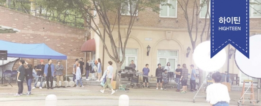 얼라이브 종합비타민 광고 촬영스케치