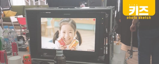 어린이 유기농 쥬스 크니쁘니 광고 촬영스케치