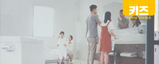 욕실 변기살균제 홈쇼핑 인서트 촬영스케치