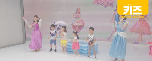 시크릿쥬쥬 이지웨어 홈쇼핑 촬영스케치