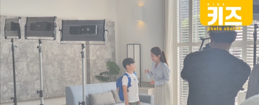 항균마스크 홈쇼핑 촬영스케치