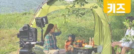 에어매트 홈쇼핑 촬영스케치