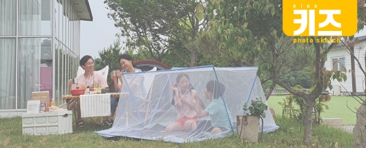 모기장 홈쇼핑 촬영스케치