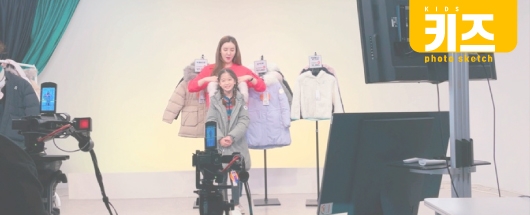 GS홈쇼핑 네파키즈 촬영스케치
