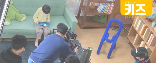 천재교과서 밀크티 광고 촬영스케치